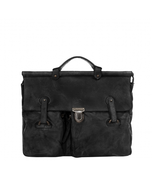 Black Leather Briefcases